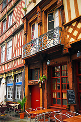 Image showing Street in Rennes