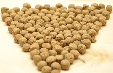 Image showing Detailed but simple image of dog food