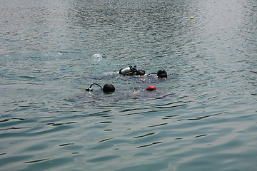 Image showing Divers