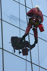 Image showing Window washer