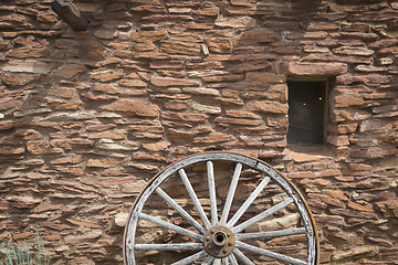 Image showing Southwestern Hopi House 1905 Architecture Abstract