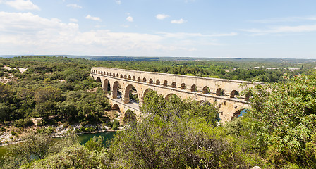 Image showing Pont du Gard - France