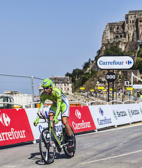 Image showing The Cyclist Brian Vandborg 
