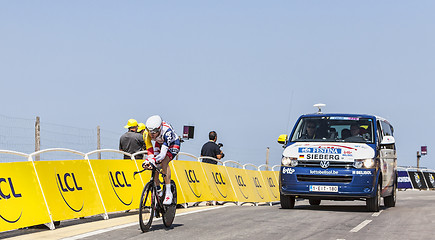 Image showing The Cyclist Marcel Sieberg