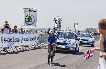 Image showing The Cyclist Murilo Antonio Fischer