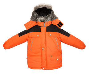 Image showing Warm jacket isolated