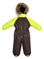 Image showing Childrens snowsuit fall