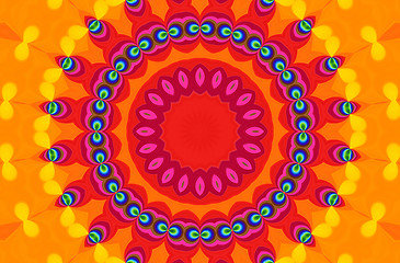 Image showing Abstract bright pattern