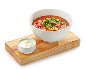 Image showing Bowl of soup