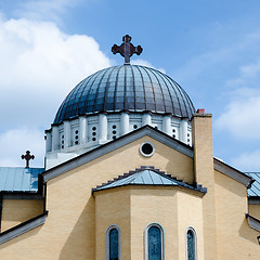 Image showing Charlotte, nc, September 7, 2014 -Exterior of  Holy Trinity Gree