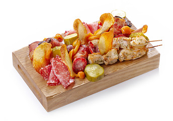 Image showing Meat platter