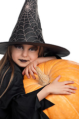 Image showing Child in halloween costume