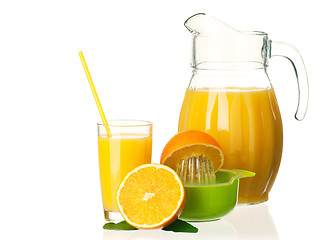 Image showing Orange juice