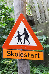 Image showing School start