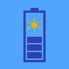 Image showing Solar battery