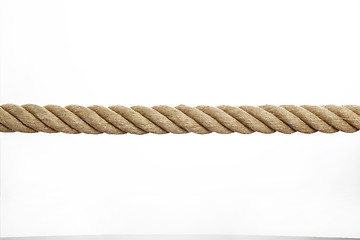 Image showing Rope in front of a white background