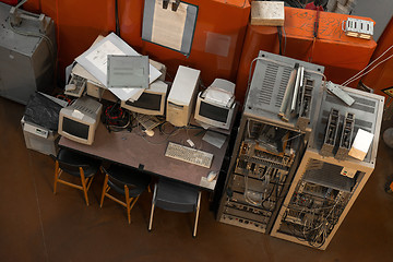 Image showing Vintage photo of obsolete technology