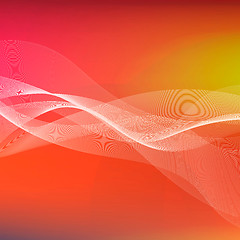 Image showing abstract wavy background