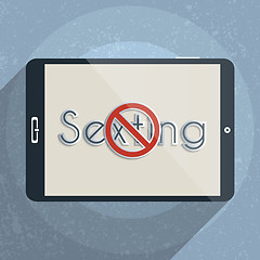 Image showing Online and mobile safety.