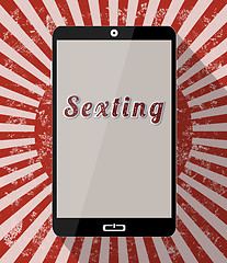 Image showing Sexting