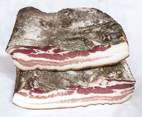 Image showing Dried Pork Bacon