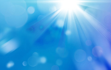 Image showing streaming sunlight