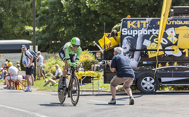 Image showing The Cyclist Maarten Wynants