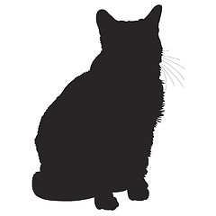 Image showing Cat Silhouette 1