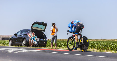 Image showing The Cyclist David Millar