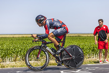 Image showing The Cyclist Manuel Quinziato