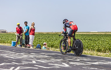 Image showing The Cyclist Manuel Quinziato