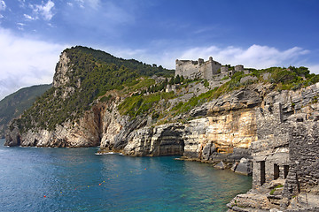 Image showing Portovenere La Grotta Di Lord Byron 