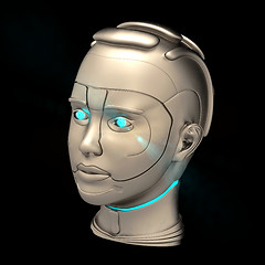 Image showing cyborg head