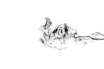 Image showing Smoke on white background