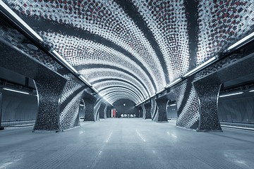 Image showing Subway station in a big city