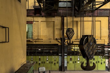 Image showing Electricity distribution hall in metal industry