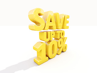 Image showing Save up to 10%