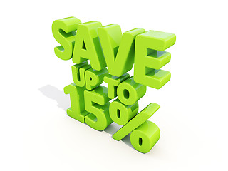 Image showing Save up to 15%