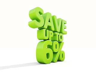 Image showing Save up to 6%