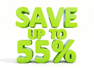 Image showing Save up to 55%
