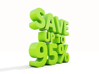 Image showing Save up to 95%