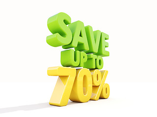 Image showing Save up to 70%