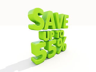 Image showing Save up to 55%