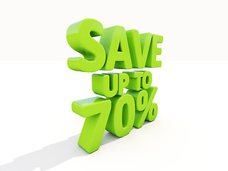 Image showing Save up to 70%