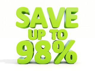 Image showing Save up to 98%