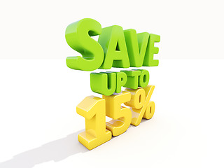Image showing Save up to 15%