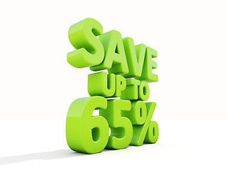 Image showing Save up to 65%