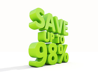 Image showing Save up to 98%