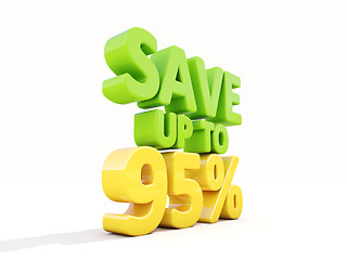 Image showing Save up to 95%