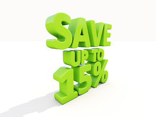 Image showing Save up to 15%